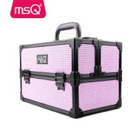 MSQ Professional Makeup Cases aluminum cosmetic box wholesale makeup box